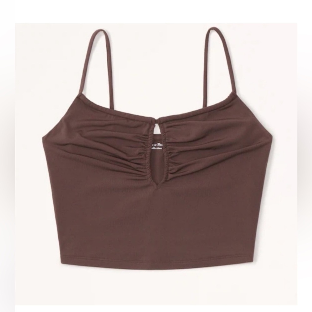 Two Abercrombie Slinky Cutout Camis
